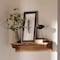 Alaterre Furniture Alpine Natural Live Edge Wood 36" Mantel Shelf AWAA4320 - alternate 2